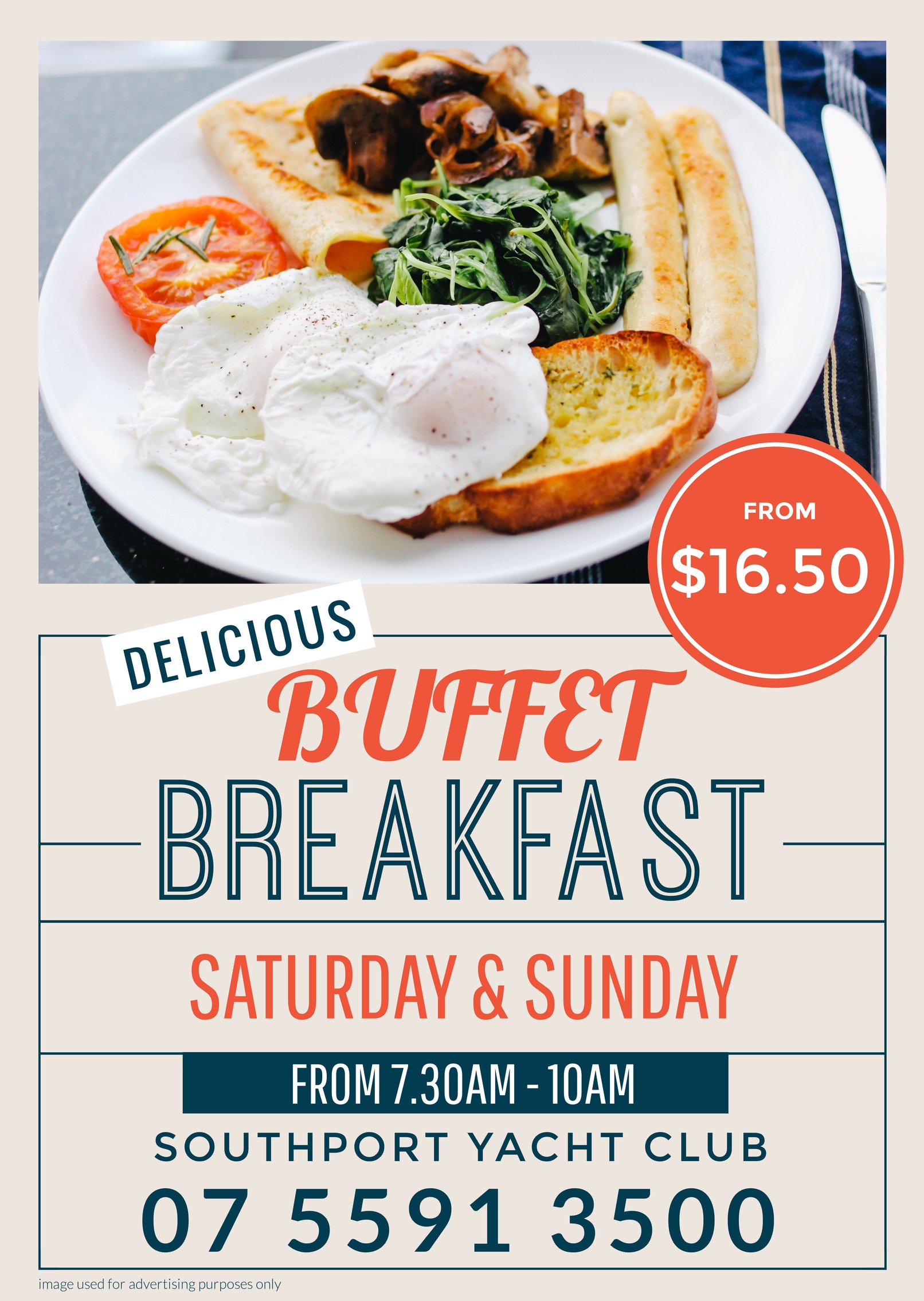 southport yacht club breakfast prices