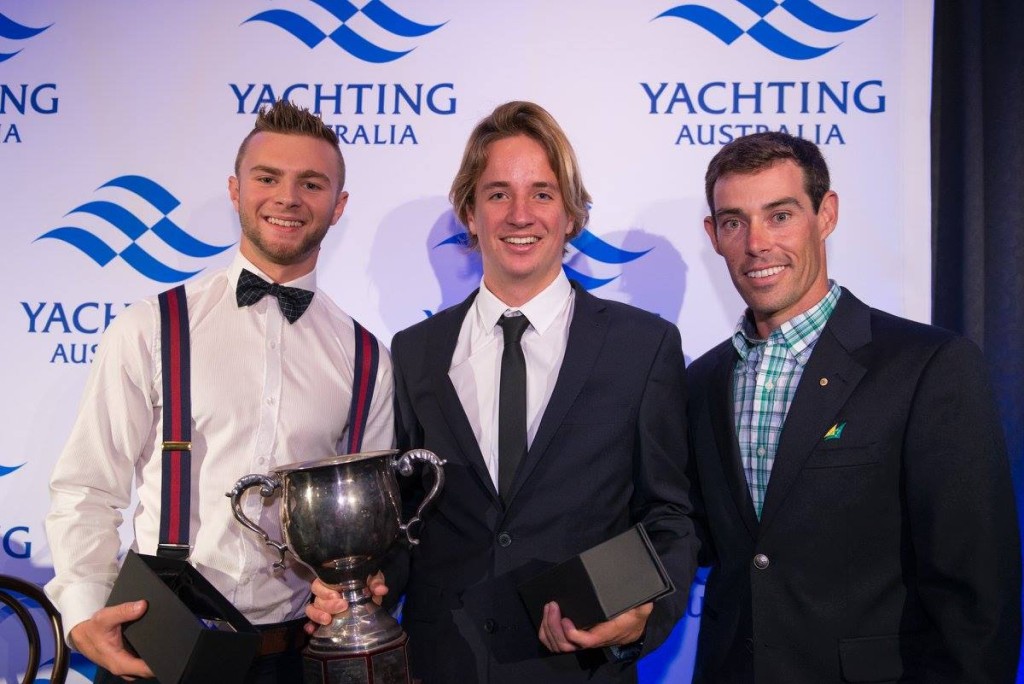 tom, kyle and mat - yachting australia awards 2015