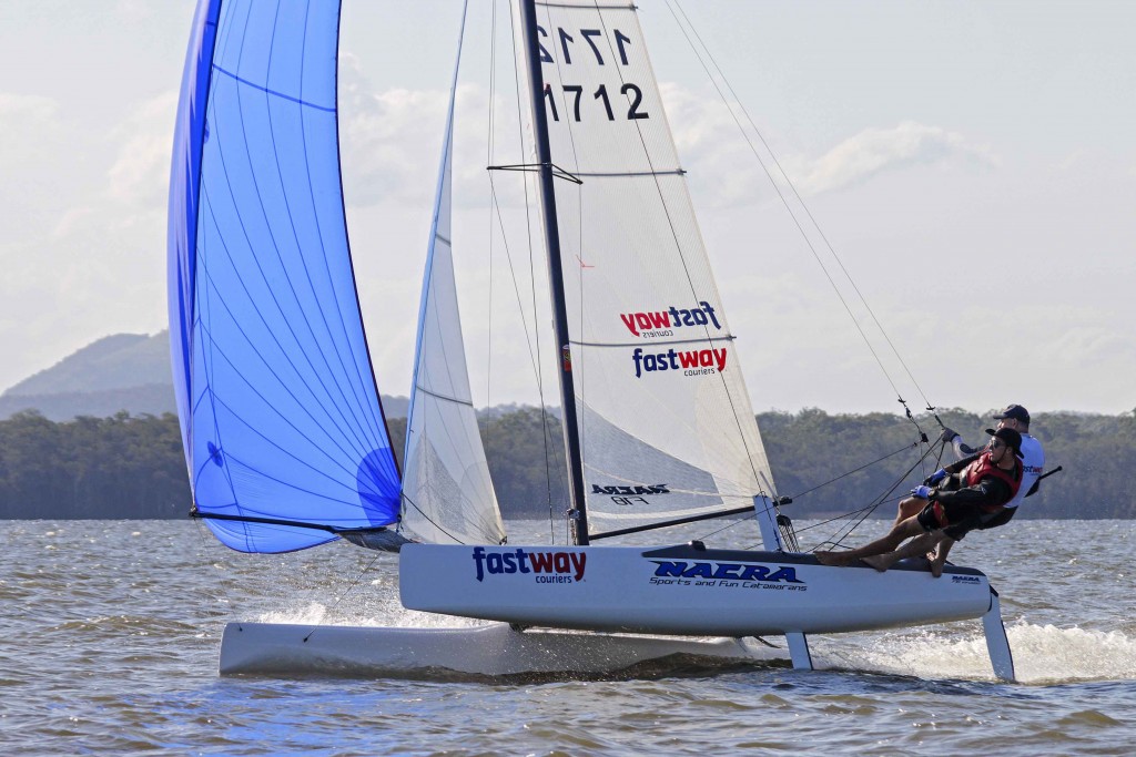 Chris Noyes and Joe Sabin - Competing at the 2016 Queensland F18 State Titles LR