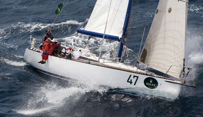 Philip Bell's She competing in Rolex Sydney Hobart Yacht Race