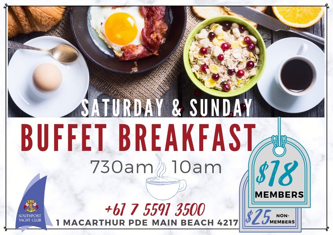 southport yacht club breakfast buffet