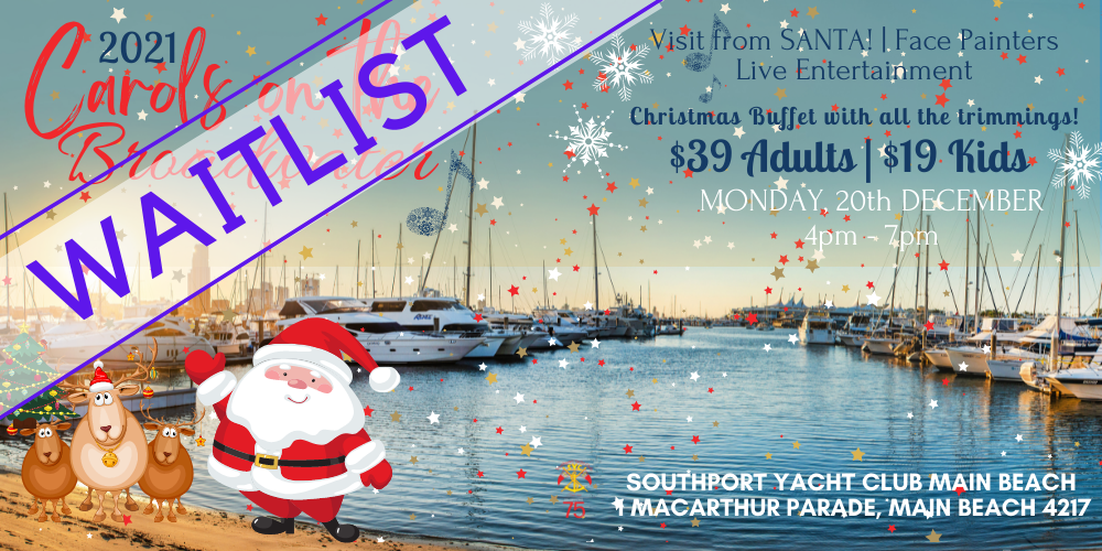 carols on the broadwater southport yacht club 18 dec